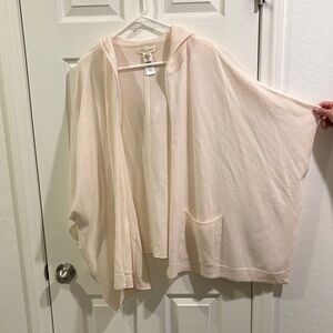 Cream Women's Poncho